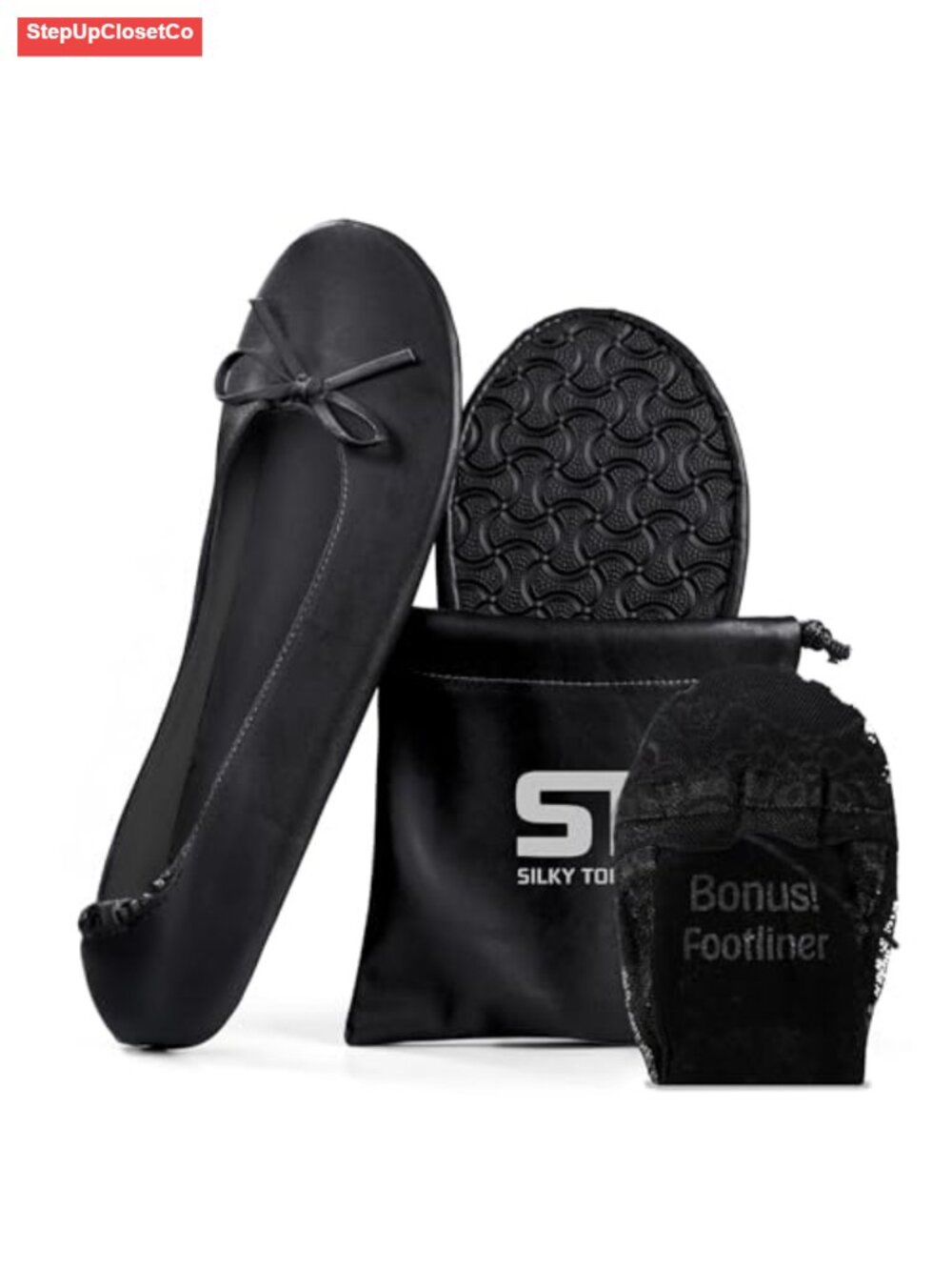 Foldable Flats for Women Portable Ballet Shoes Travel Comfort
